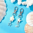 thumbnail image 4 of 20 llaveros de tortuga marina de la suerte en 4 estilos, llaveros de océano, turquesa, estrellas de mar de verano, colgantes de animales de playa, llaveros decorativos, 4 of 9