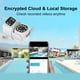 thumbnail image 4 of Cámara de Seguridad de Doble Lente Cámara de Vigilancia Inalámbrica Tilt de 360 ​​IP66 A PrueBa de Agua Con Audio Bidireccional Deteción Humana Para El Hogar, 4 of 7