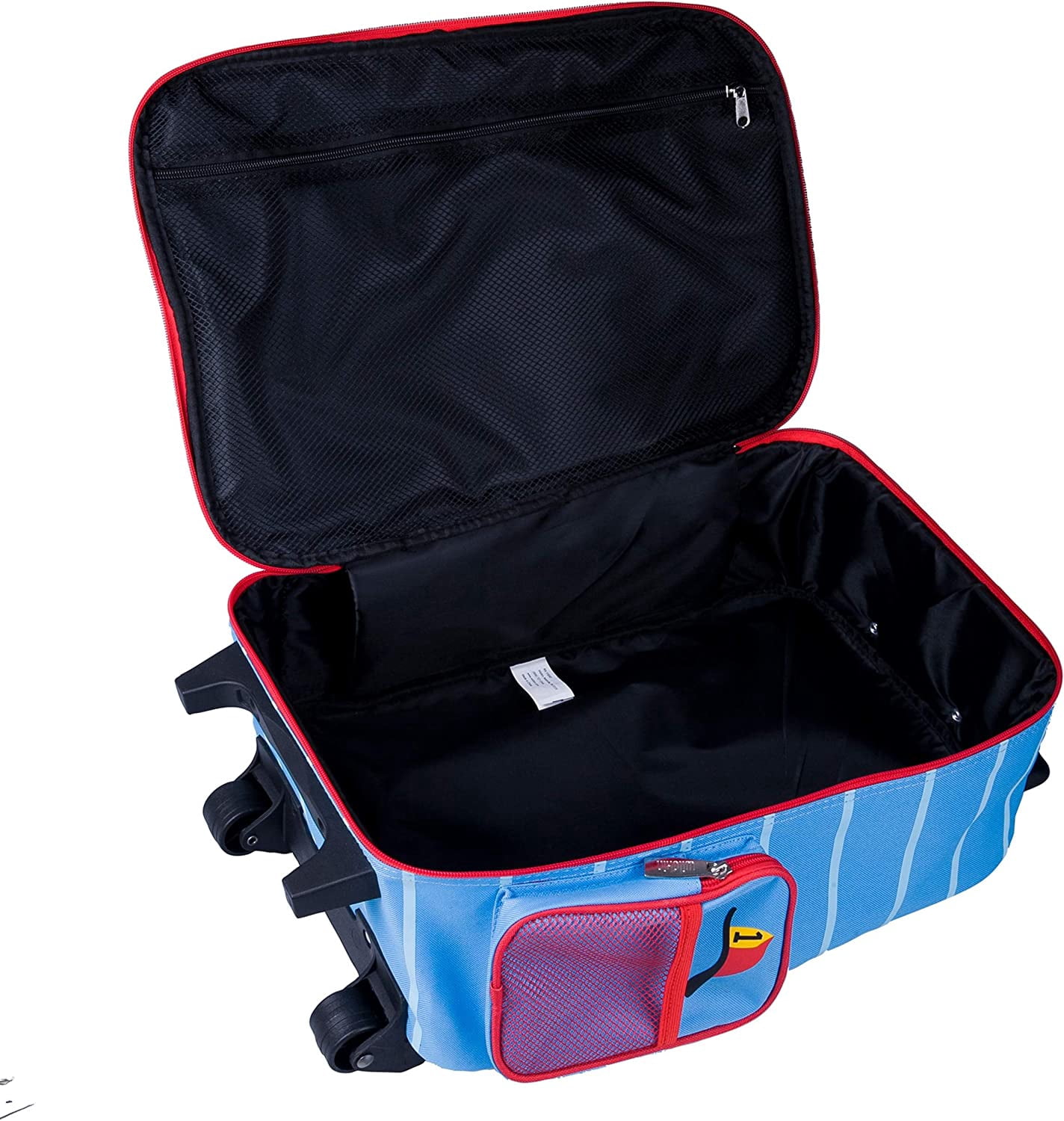 Wildkin Kids Rolling Suitcase for Boys & Girls, Perfect for School