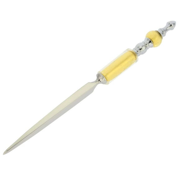 GlassOfVenice Murano Glass Letter Opener - Gold