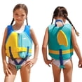 thumbnail image 1 of XEGLSBU High Buoyancy Swim Vest for Kids Non Inflatable Life Jacket for Swimming Boating and Water, 1 of 6
