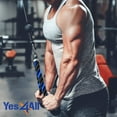 thumbnail image 5 of Yes4All Deluxe Tricep Pull Down Rope 27inch/ 69cm Blue Black, 5 of 6