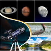 BEBANG A6005 70/400mm Refractor Portable Astronomy Telescope with Tripod