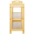 thumbnail image 4 of SAFAVIEH Baretta Farmhouse 3 Tier Shoe Shelf, Natural Bamboo (31.1 in. W x 9.2 in. D x 19.7 in. H), 4 of 8
