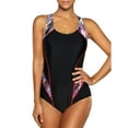 thumbnail image 3 of Women One Piece Boxer Swimsuit Sports Racing Swimsuit Tranning Backcross Swimwear, 3 of 5