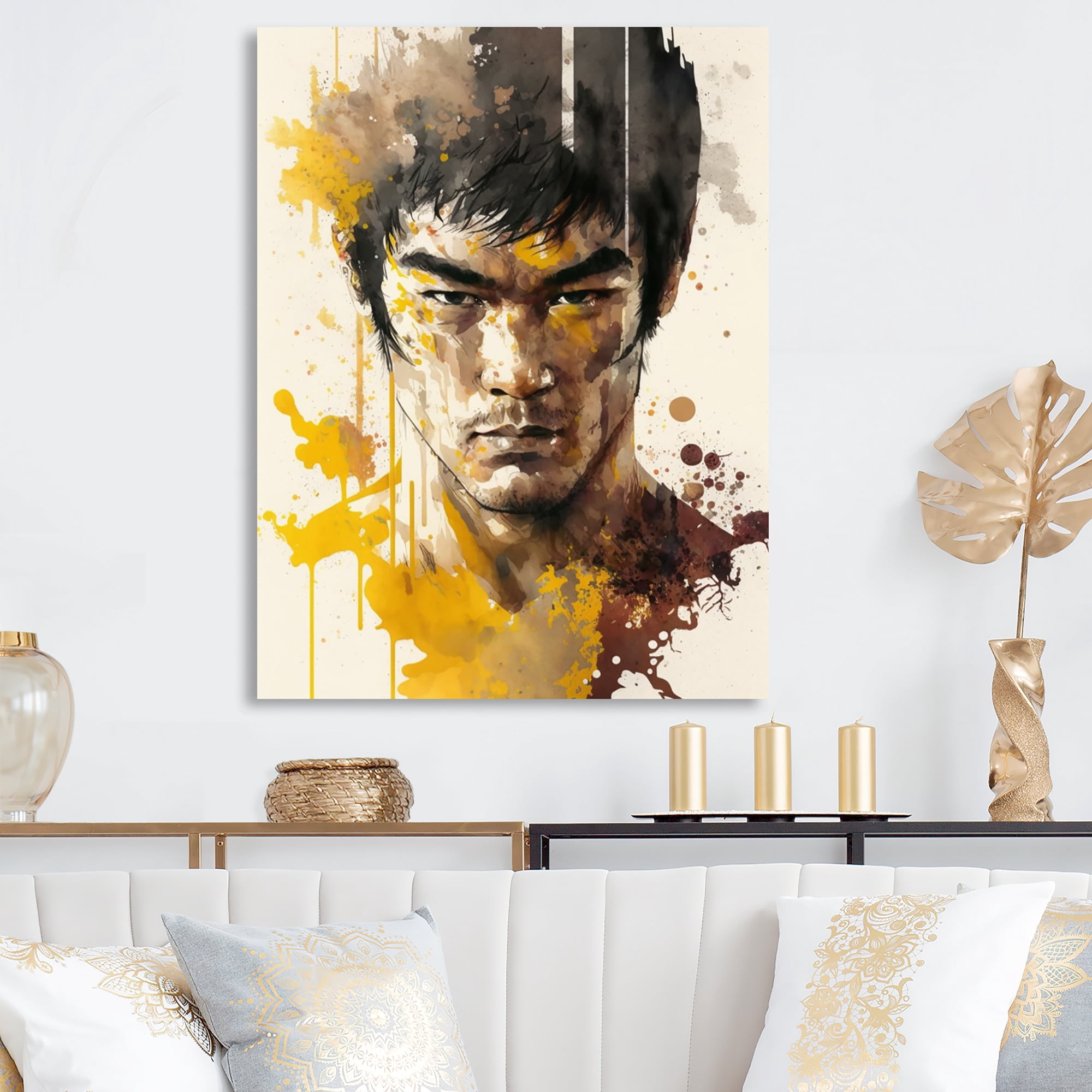 Designart Stunt Man III Canvas Wall Art