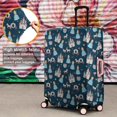 thumbnail image 4 of Dark Blue Princess Castle Pattern Luggage Cover Fashion Suitcase Cover Baggage Covers Fit 25-28 Inch Luggage (Go Travel), 4 of 5