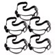 thumbnail image 1 of 25x Gafas de Entrenamiento de Regate de Baloncesto para de Entrenamiento - Negro, 1 of 9