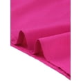 thumbnail image 5 of INSPIRE CHIC Casual Sleeveless a Line Summer Dress for Women's Solid Color Loose Swing Dress L Hot Pink, 5 of 6