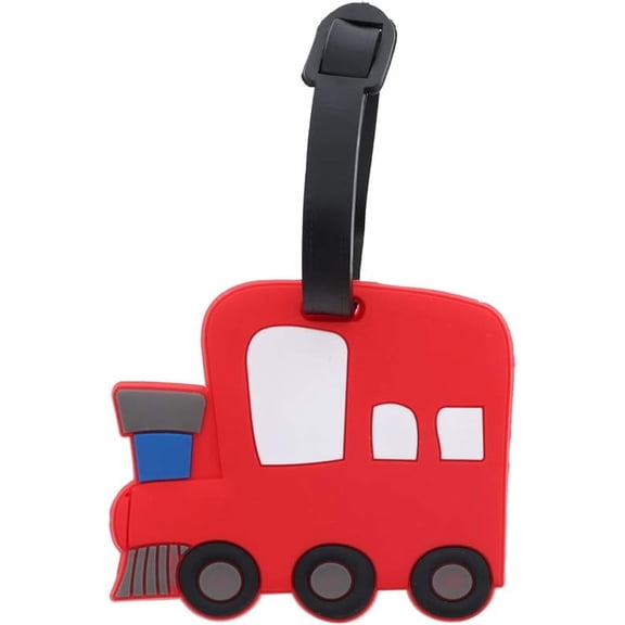 SandT Collection Silicon Luggage Tag School Bag ID Holder for Child Kids Travel