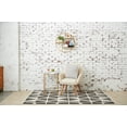 thumbnail image 3 of Bianca Gray Geometric Accent Throw Pillow 18" x 18", 3 of 6