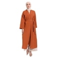 thumbnail image 2 of Red - Polka Dot - Crew neck - Unlined - Modest Dress - Refka, 2 of 5