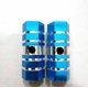 thumbnail image 1 of Pedales traseros de bicicleta de aleación de aluminio Clavijas de pie de bicicleta antideslizantes Pedales de pie de bicicleta Asientos traseros para bicicleta de montaña, azul brillar Electrónica, 1 of 4