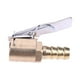 thumbnail image 2 of Cabeza De Junta Adaptadora Inflador de neumáticos de camión de coche de 8mm, conector de válvula de aire, mandril de aire con Clip (dorado), 2 of 7
