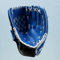 AURARMLET 1Pc Blue Sports Baseball Glove with Thickened Material Comfortable Fit for Infielder Training
