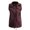 Red, variant on shqvo Women's Casual Sleeveless Buttoned Vest Lightweight Layering Piece for Autumn Winter Wardrobe