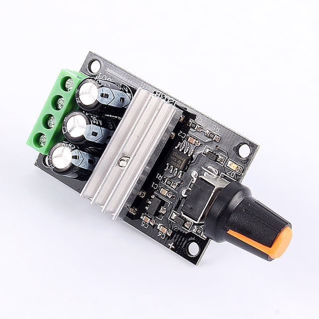 Régulateur de Vitesse du Moteur DC6-28V 3A Variable Vitesse du Moteur PWM Réglable Contrôleur Bouton de Commutation