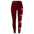 thumbnail image 3 of WILLBEST Leggings de Yoga Con Estampado Navideño Para Mujer, de Cintura Alta, Para Hacer Ejercicio y Correr Extra Grande, 3 of 3