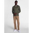 thumbnail image 2 of George Men's Interlock Polo Shirt with Long Sleeves, Sizes S-5XB, 2 of 5