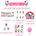 thumbnail image 2 of Globos decorativos para cumpleaños alusivos a Kitty, 2 of 7