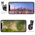 thumbnail image 3 of Criacr Phone Camera Lens, 0.45X Super Wide Angle Lens, 15X Macro Lens, Clip-On 2 in 1 Professional for iPhone Lens Kit for TIK Tok, Vlog, Yotube, Compatible with iPhone, Samsung, Google Pixel, 3 of 5