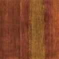 thumbnail image 1 of Ahgly Company Indoor Square Abstract Orange Contemporary Area Rugs, 7' Square, 1 of 1