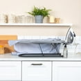 thumbnail image 3 of Household Essentials Tabletop Ironing Board, High-Quality Compact Ironing Board with Iron Rest, Includes Door Hang, Perfect for Dorms and Small Spaces, Black with Grey Cover, 3 of 10
