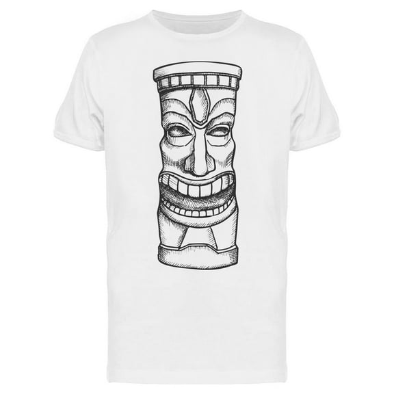 Tiki Idol Laughing T-Shirt Men -Image by Shutterstock, Male x-Large