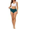 thumbnail image 2 of NOMADIC NOOK Women's Cotton High Waist Tummy Control Briefs 5 Packs, 2 of 4