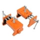 thumbnail image 3 of Abrazaderas de garra para gabinete, 2 piezas Garra de gabinete Garras de gabinete naranja de aluminio Abrazaderas de garra de gabinete Durabilidad probada en el tiempo, 3 of 8