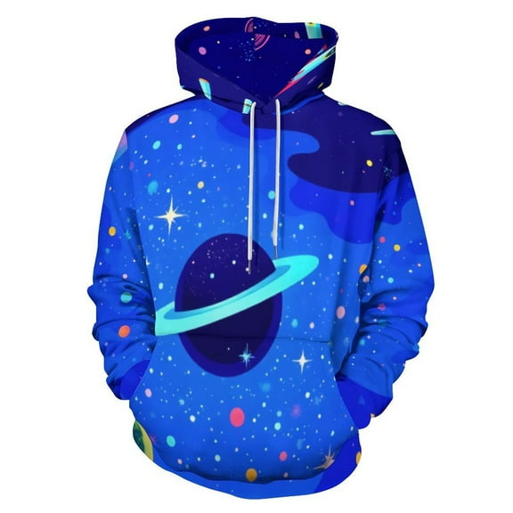 Space Adventure Rocket Men's Women New Sweatshirt Hoodie Men's Plus Size Sweatshirt Hooded Sweatshirt 3d Printed Street Men's Cloth