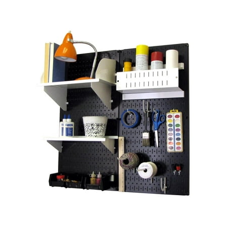 Wall Control Pegboard Hobby Craft Pegboard Organizer Storage Kit
