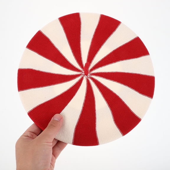 BESTYASH Vintage Style Red Cotton Beret, Breathable Lightweight Hat for Women and Men, -Round Accessory