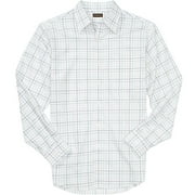 George - Big Men's Spring Grid Dress Shirt