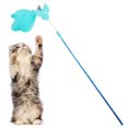 thumbnail image 1 of Baguette à Clochettes pour Chat, Jouet Interactif Rétractable avec Plumes pour Chaton, 1 of 10