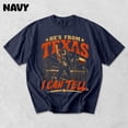 He’s From Texas I Can Tell Shirt, Chainsaw Horror Graphic Tee ...