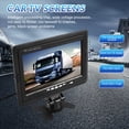 thumbnail image 4 of Mini TV 7 Inch HD Monitor 800X480 Portable Car LCD Screens on DVD/CMMB Two Input for Passenger Cars Trucks, 4 of 4