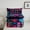 Purple Blue Black, variant on Homewish Gothic Mushroom Twin 2-Piece Ultra Soft Valentine Skull Comforter Set