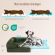 thumbnail image 4 of Cama ortopédica para perros EHEYCIGA, impermeable, espuma viscoelástica, grande, 4 of 9