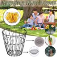 thumbnail image 2 of Fruit Basket Stainless Steel Creative Foldable 6forms Basket Fruit Tray, 2 of 5