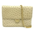 thumbnail image 1 of Pre-Owned Chanel Chain bag Shoulder Bag Beige GoldHardware (Good), 1 of 14
