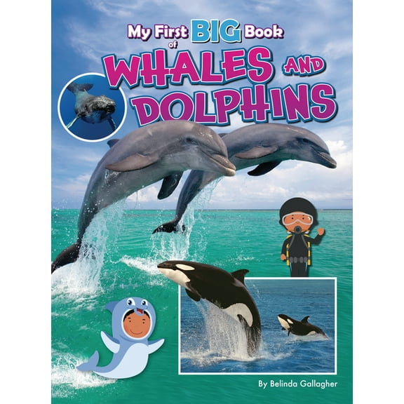 My First Big Book of . . . My First Big Book of Whales and Dolphins, (Paperback)