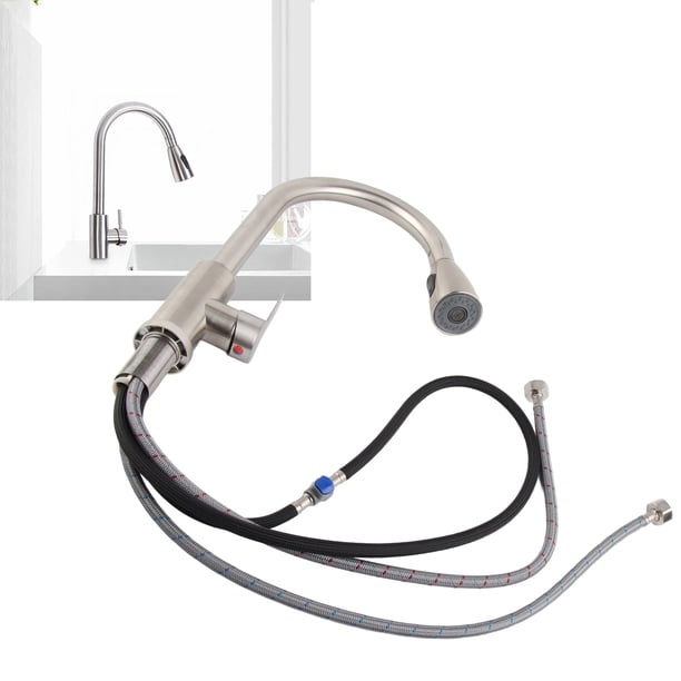 Grifo Del Fregadero, Grifo Abatible Multifuncional De Acero Inoxidable 304 Resistente Al óxido Para Cocina
