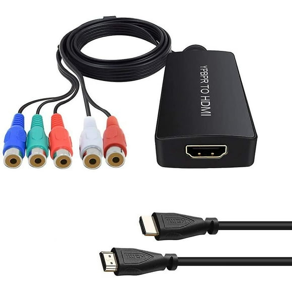 Hdmi To Ypbpr Converter With Hdmi Cable Hdmi To Component Adapter