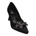 thumbnail image 1 of ZAPATILLA VESTIR LEON MUJER NEGRO SATIN 494936 LEON  494936p, 1 of 4