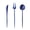Blue, variant on Plastic Silverware with Handle