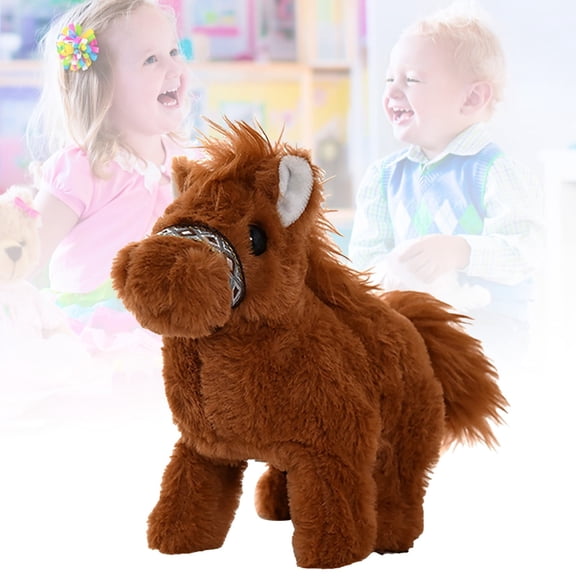 Walking Horse Toy for Kids Interactive Animated Companion Animal with Realistic Movements and Sounds