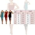 thumbnail image 6 of Baqcunre Wrap Dress Women's Solid Color Square Neckline Strap Bodycon Party Dress Summer Dresses for Women 2024 Dresses for Women 2024 Womens Dresses Black L(Hot), 6 of 9