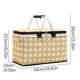 thumbnail image 2 of Folding Cooler Box Picnic Bag Portable Heat Preservation Food Storage Bag, 2 of 4