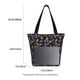 thumbnail image 3 of Easygdp Rainbow Butterflies Bolso de Hombro para Mujer, Bolso Bandolera y Cartera de Mano Elegante para Uso Diario, 3 of 4